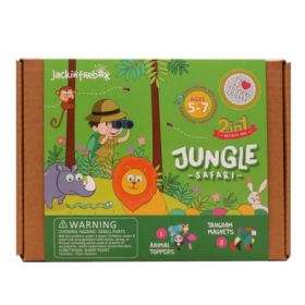 Set educational Kit de creatie 2-in-1 safari in jungla